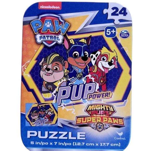 PAW PATROL Fun Kid's Activity Toy Gift Play Basket Color Puzzle Bundle Lot NWT - Picture 6 of 9